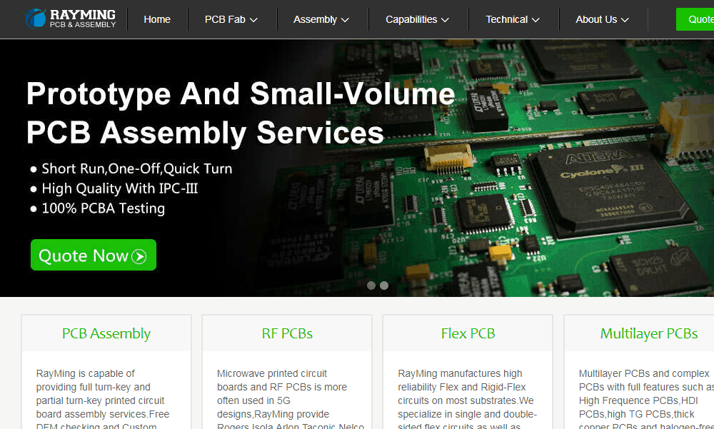 PCB Assembly Company Raypcb